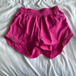 Hot pink shorts